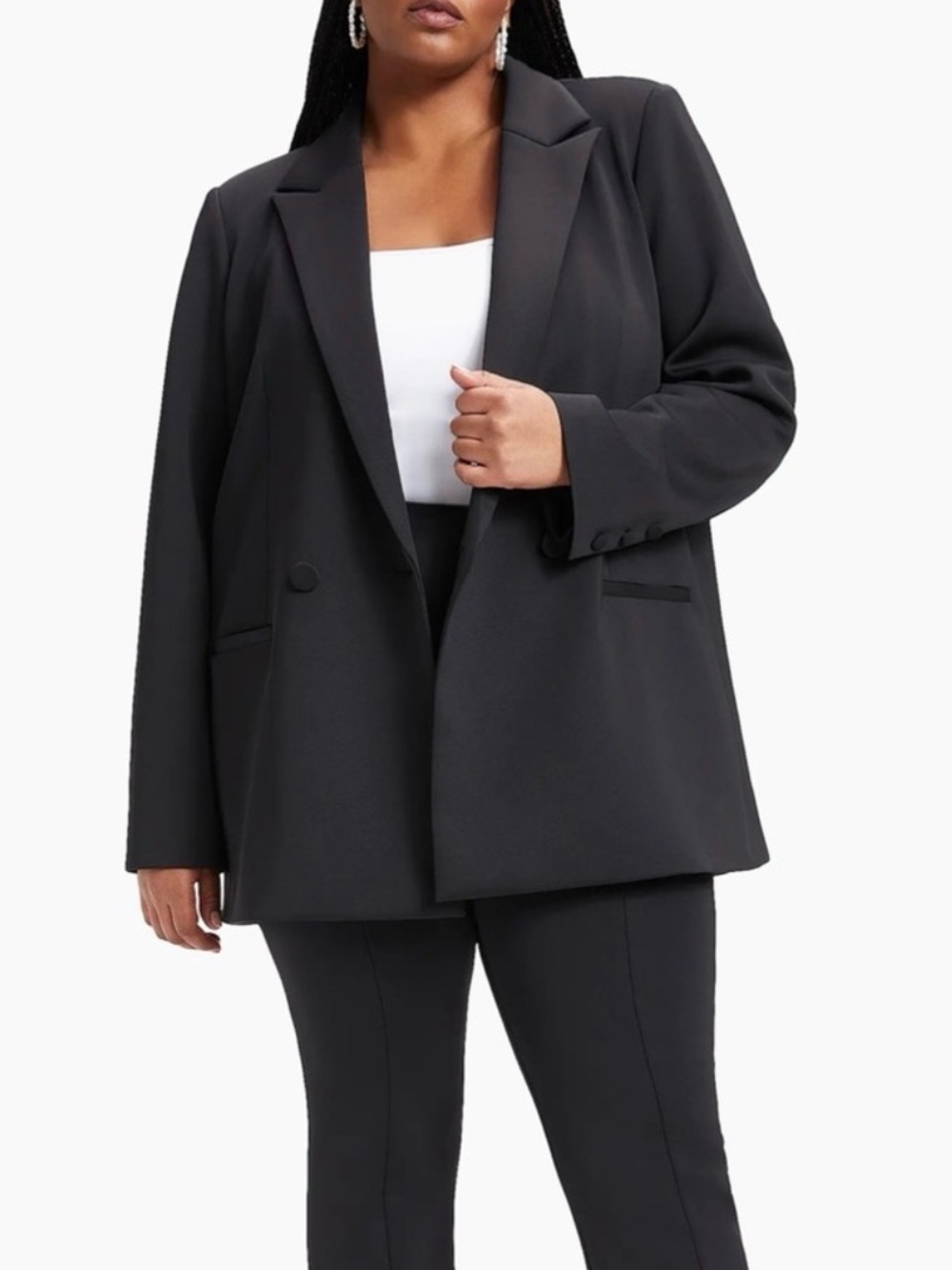 Good American Scuba Plus Size Blazer 3XL(6)